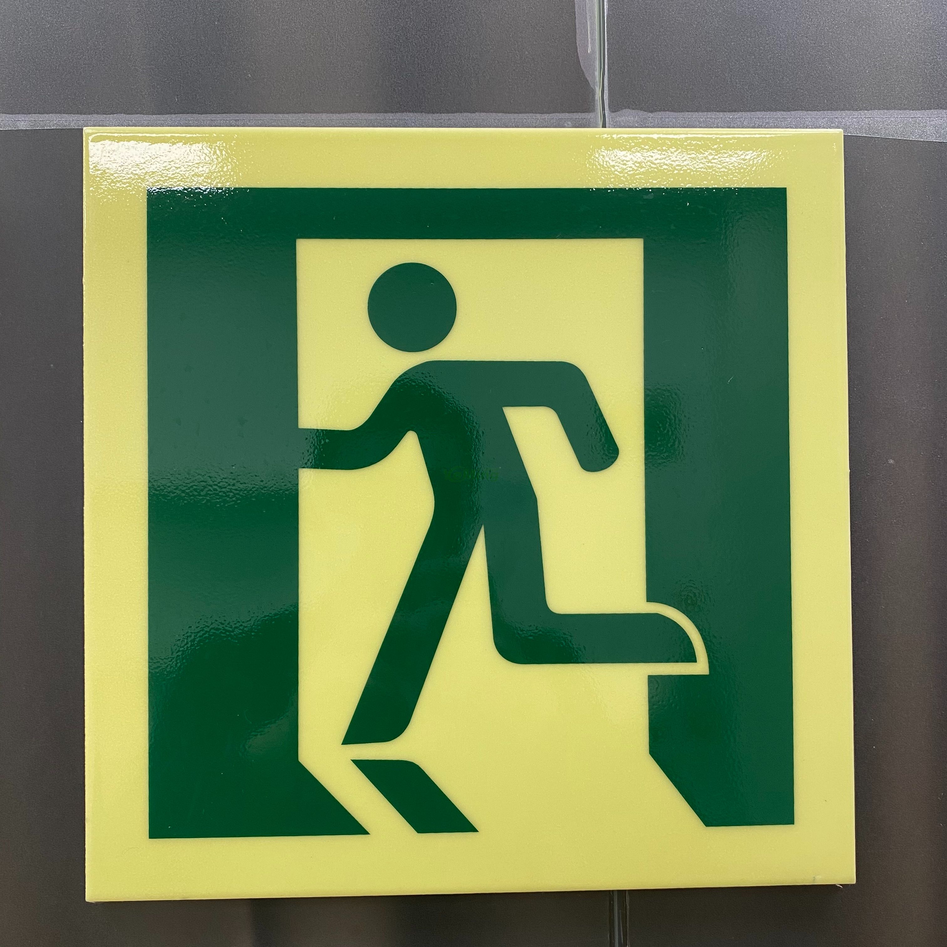 Wholesale Photoluminescent Fire Exit Signs Glow in The Dark 