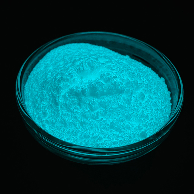 Fine Particle Size 5um-15um - Blue Glow in Dark Pigment Powder for Resin