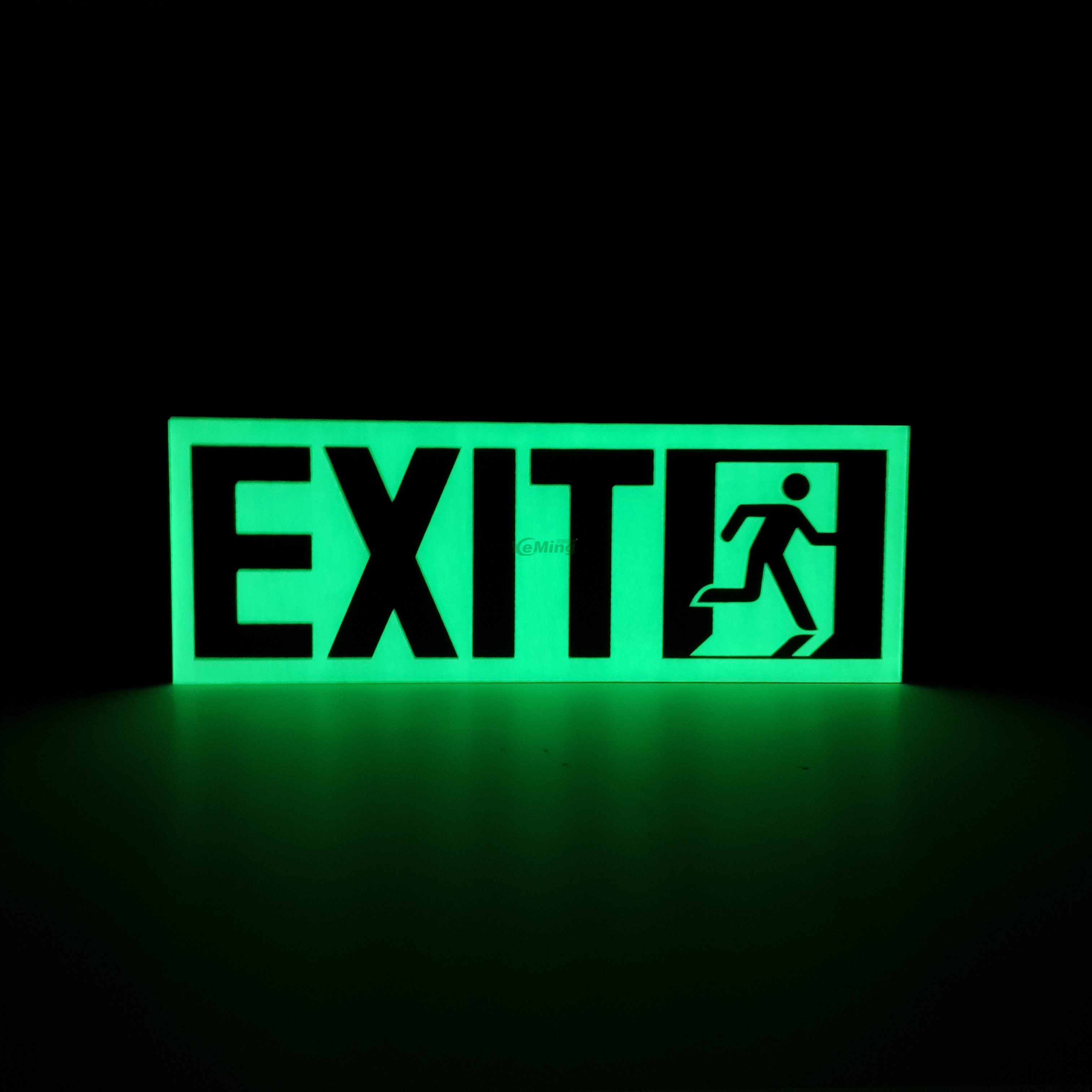 Wholesale Photoluminescent Fire Exit Signs Glow in The Dark 