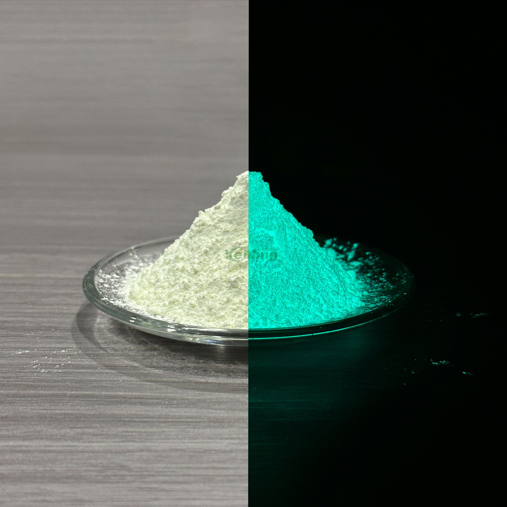  Blue Green Glow in The Dark Pigment Powder for Resin -Particle Size 5um-20um 