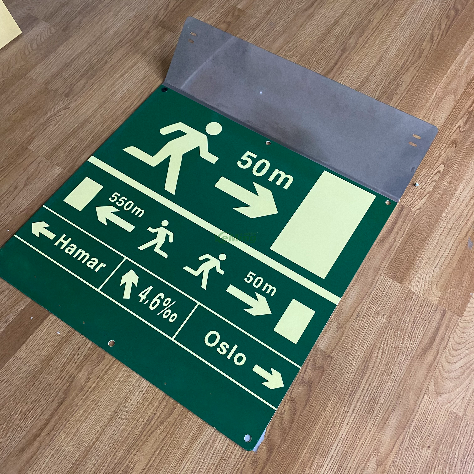 Self-luminous Tunnel Sign Road Tunnels Safety Sign for Traffic Warning