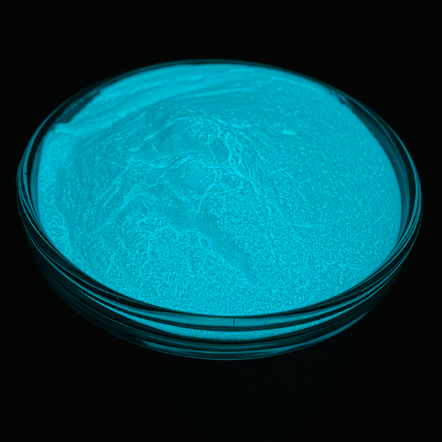 Small Particle Size <35um - Factory Supply Blue Glow in The Dark Powder for Slime
