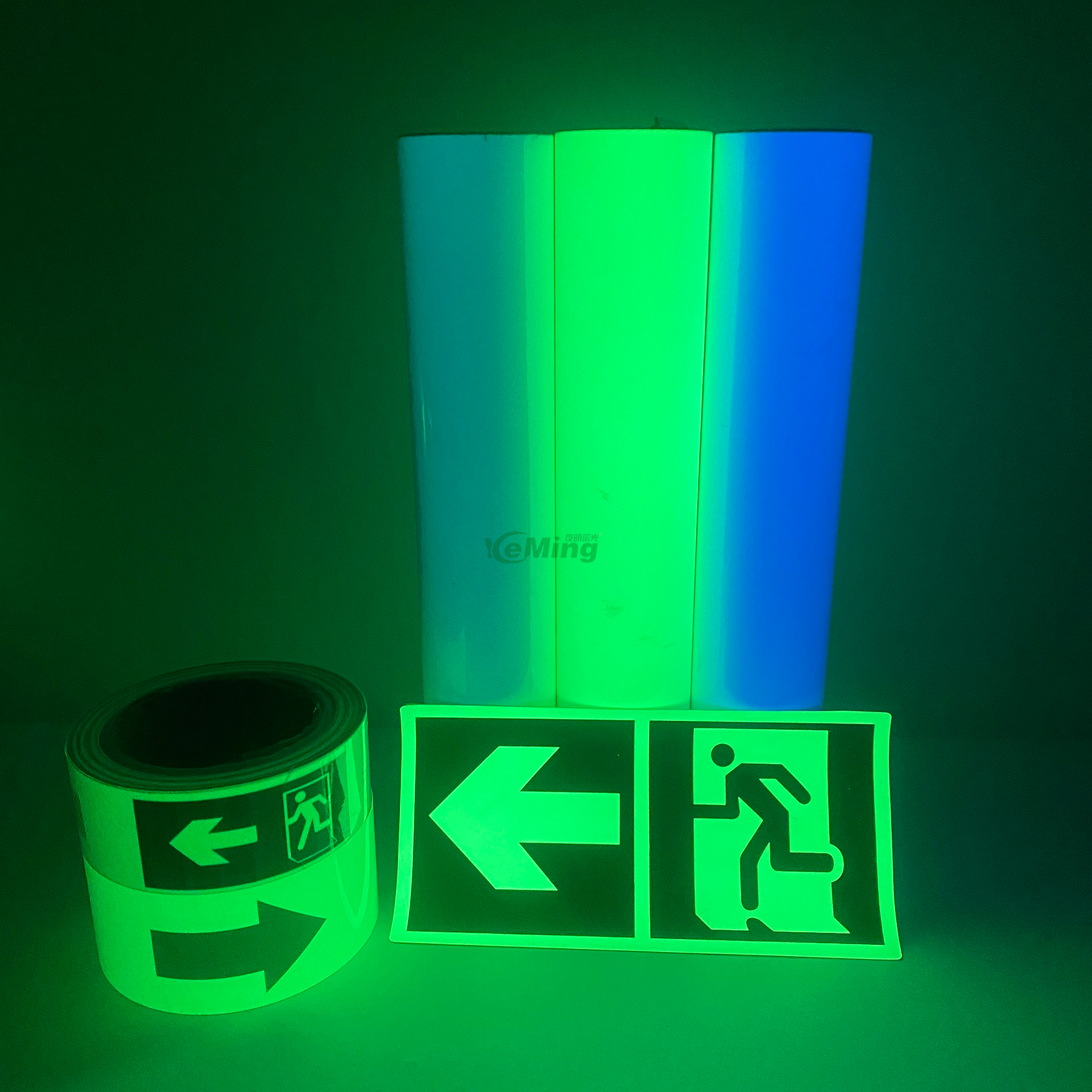 Photoluminescent Vinyl Glow In The Dark Roll