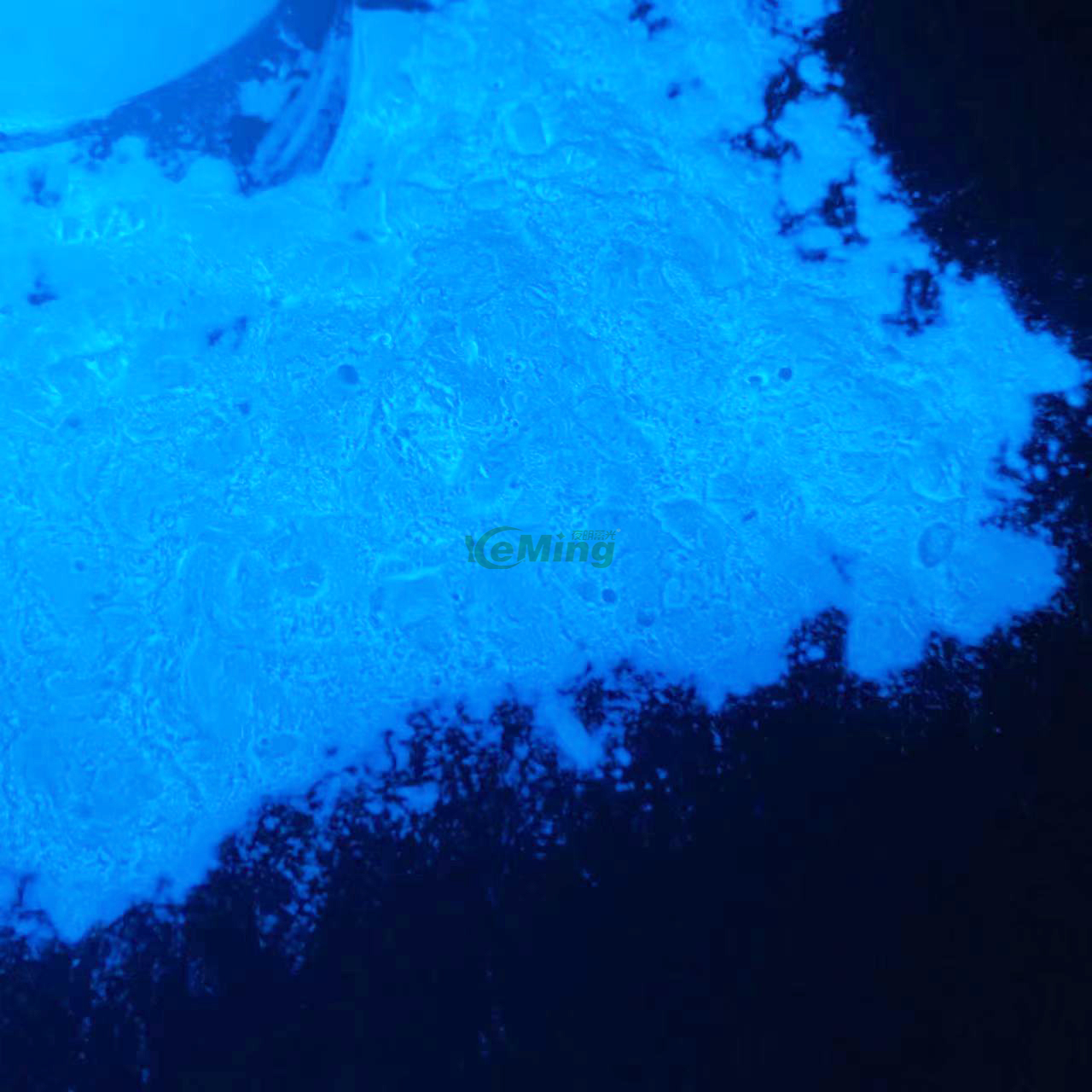 Long Afterglow Glow Powder Manufacturer Sky Blue Glow in The Dark Powder Fine