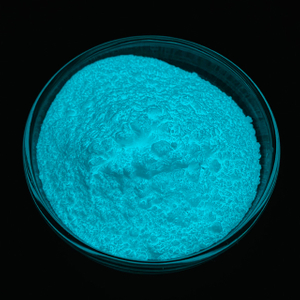 Fine Particle Size Blue Glow in Dark Pigment Powder for Faric
