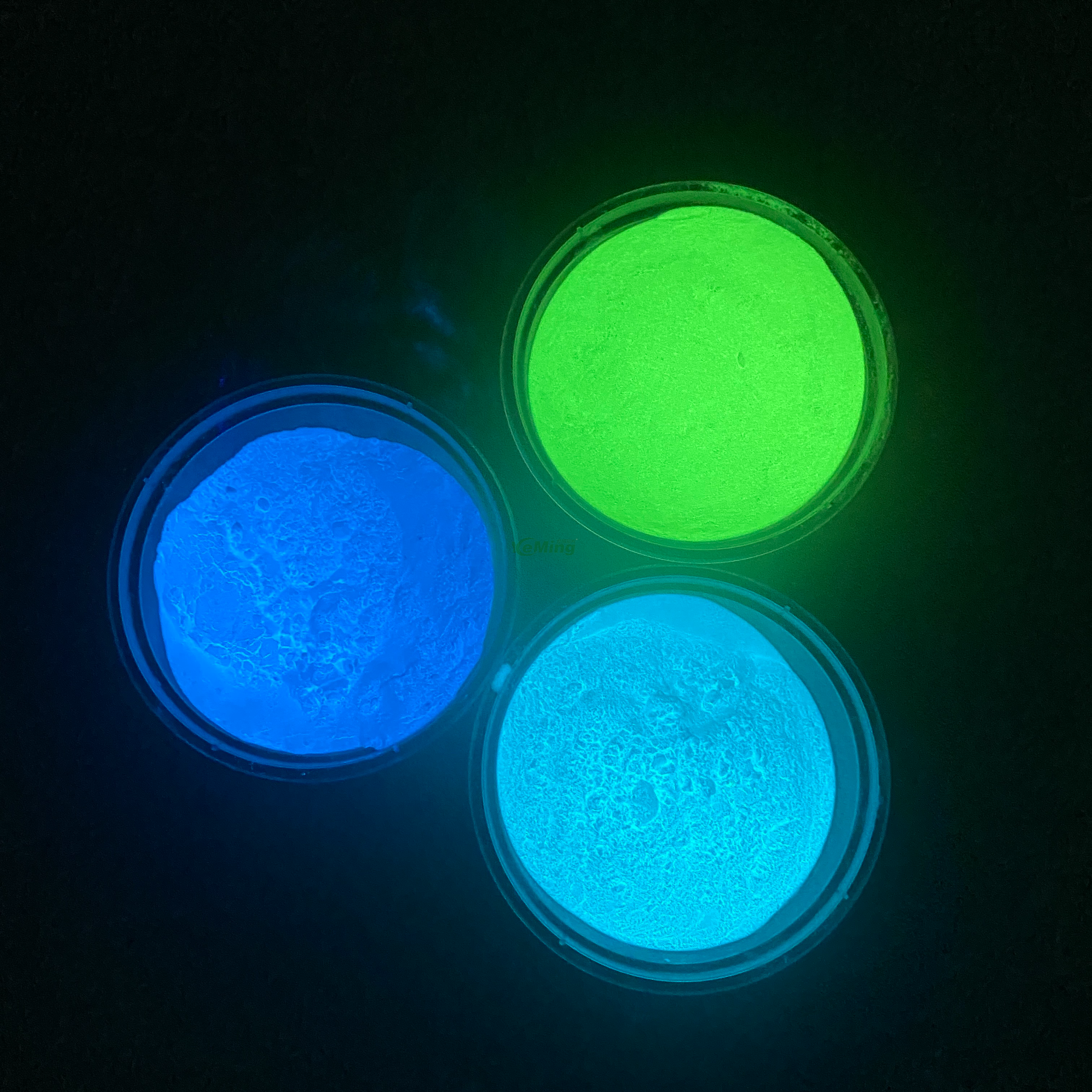 Long Afterglow Glow Powder Manufacturer Sky Blue Glow in The Dark Powder Fine