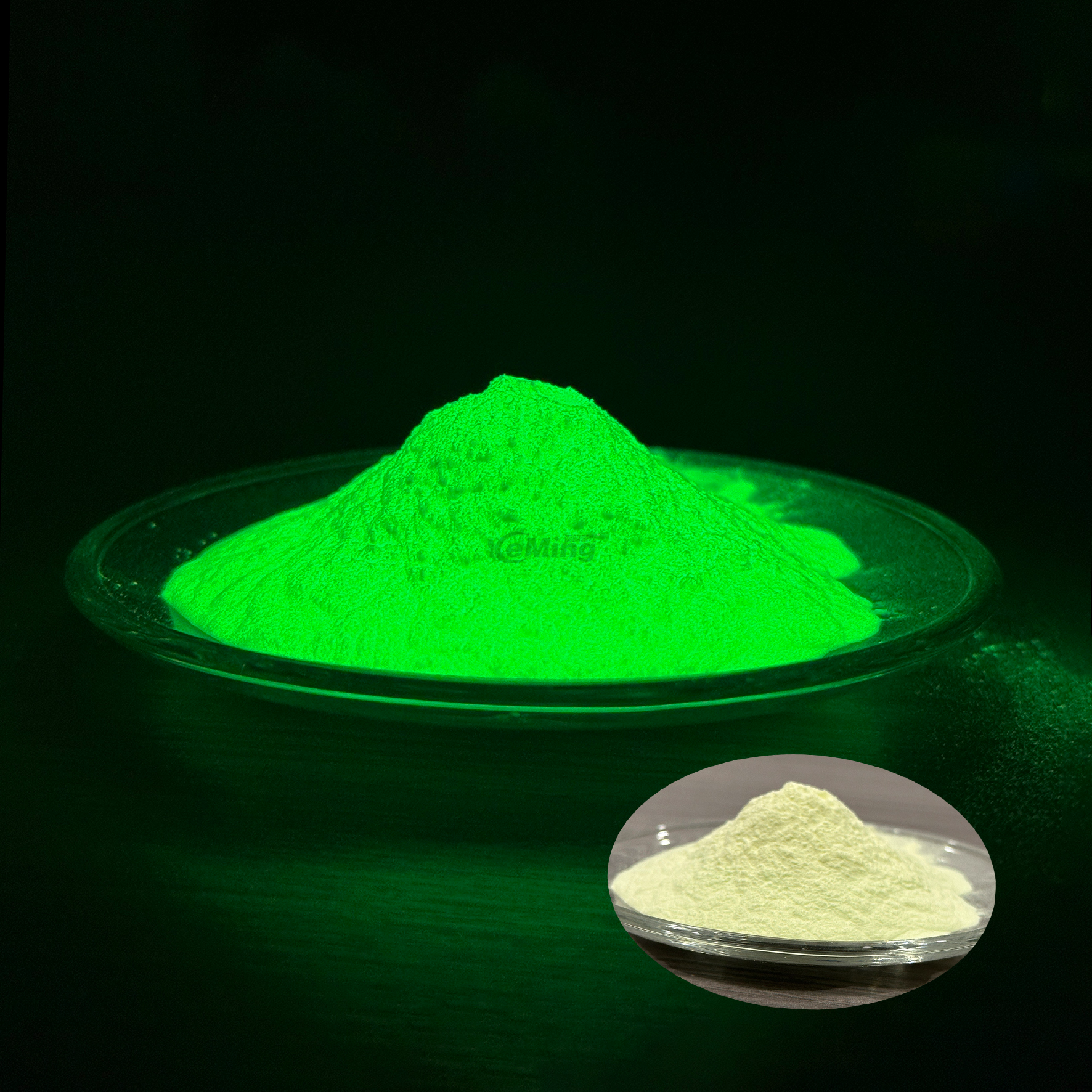 Non-toxic Luminous Pigment Strontium Aluminate Green Glow In The Dark Powder for Resin